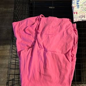 Pink scrub pants 1xl Tall